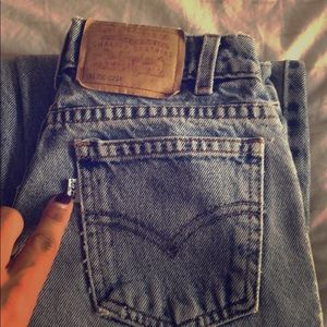 Vintage high waisted Levi’s 23/24 waist